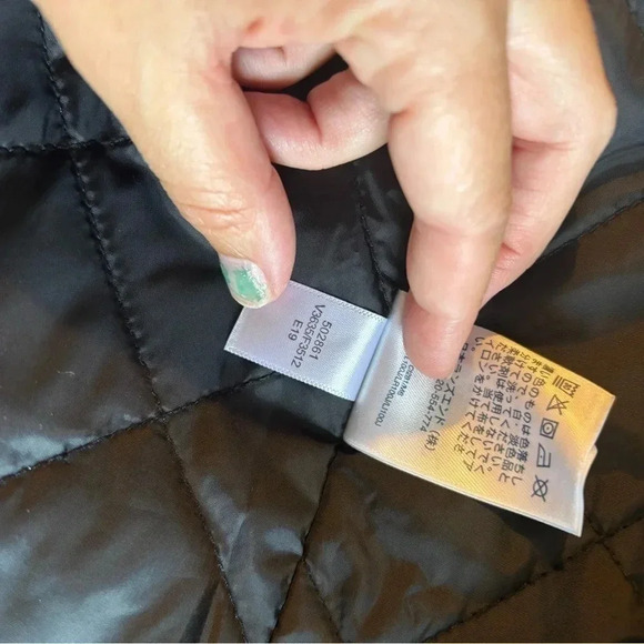 Lands' End Black Trench Coat - Picture 11 of 11